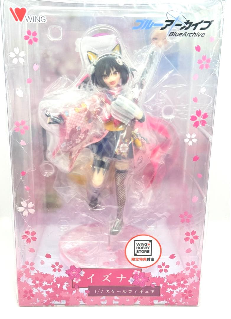 久田イズナ　1/7　フィギュア　限定購入特典付き　WING　ブルーアーカイブ