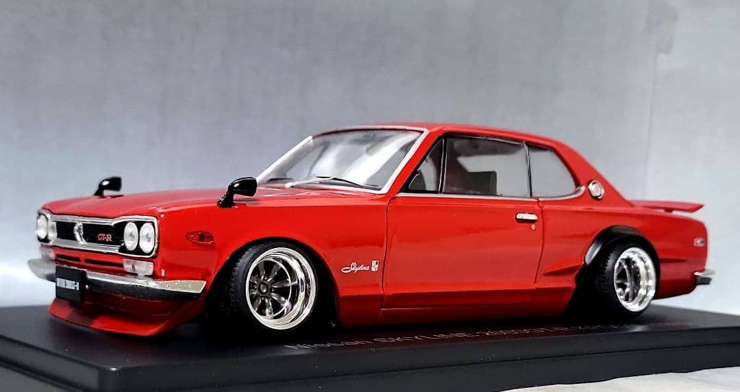 1/24　スカイライン改　ハコスカGT-R　ワタナベ　ホイール　深リム