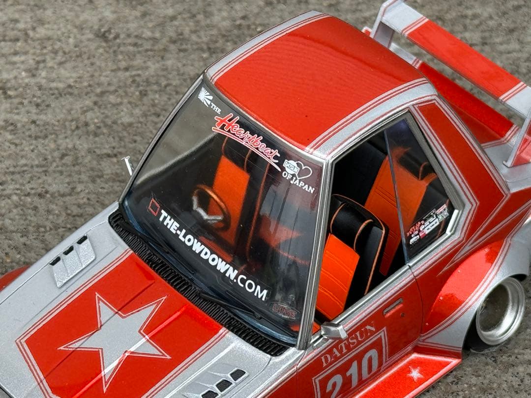 1/24 スカイライン ジャパン ノッポマシーン 完成品 街道レーサー