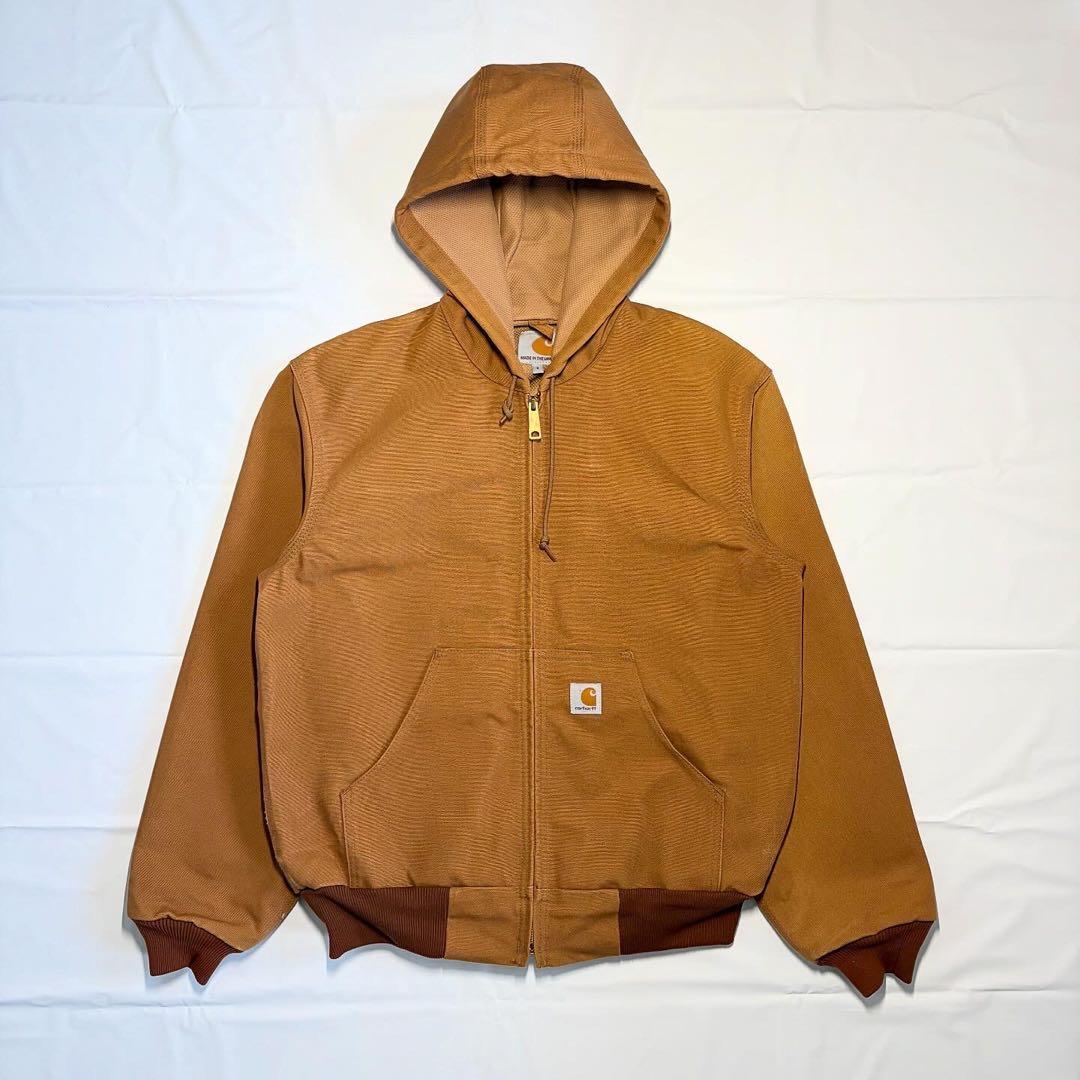 [S] Carhartt J131 BRN アクティブジャケット フード　付き￼ Carhartt（カーハート） 【Carhartt】J131 フードパーカー ルーズ