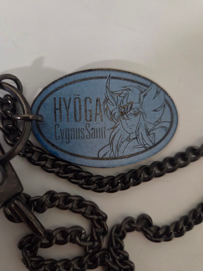 超希少 聖闘士星矢 氷河 ドックダク チェーンホルダー キーホルダー