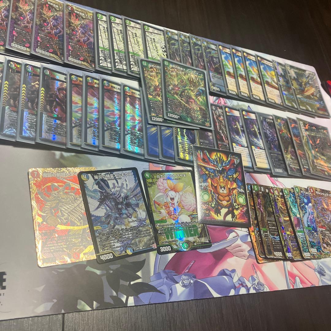 デュエルマスターズ引退品デッキプレイマット付き デュエマ