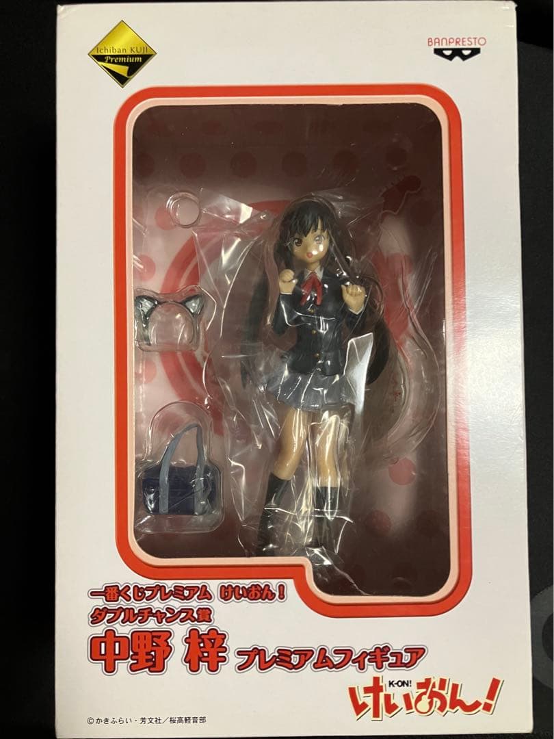けいおん! 中野梓　フィギュア　一番くじ　ダブルチャンス賞　当選品 2026年最新】Yahoo!オークション -けいおん 一番くじ ダブルチャンスの