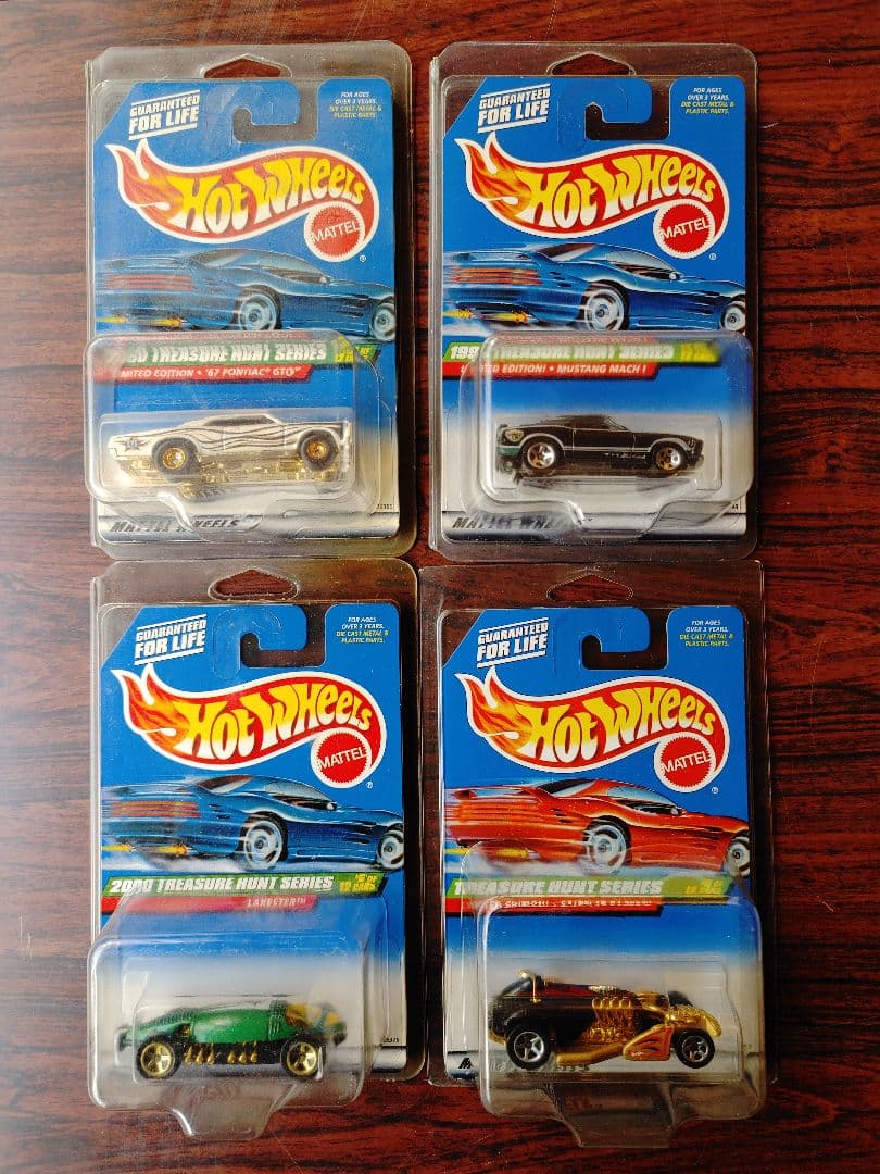 ホットウィール トレジャーハント 4台セット - メルカリ