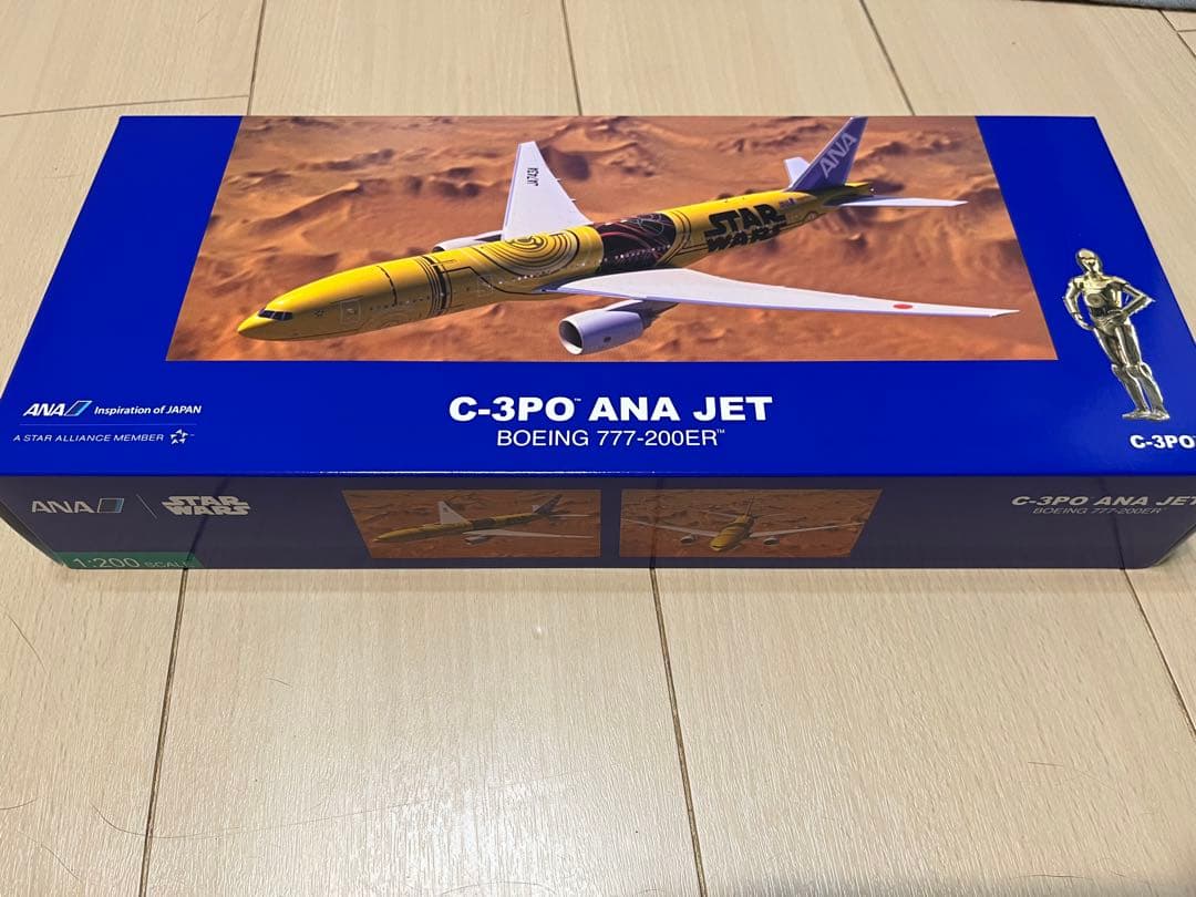 ANA C-3PO JET B777-200ER JA743A 1/200 新品