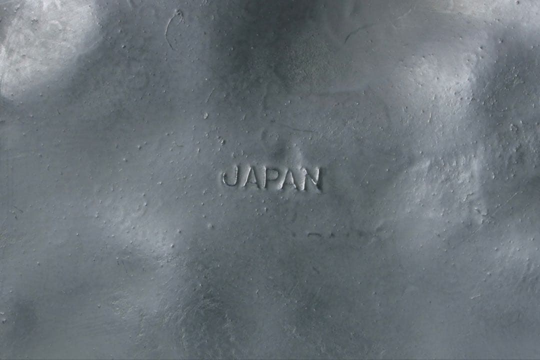 金属製 農夫像 魚籠 竹竿 裸足の老人 人物像 置物 ブロンズ調 彫像