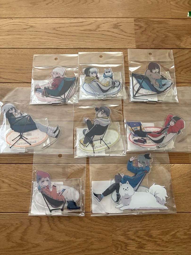 ゆるキャン△ 10周年記念展 アクリルスタンド コンプリートセット