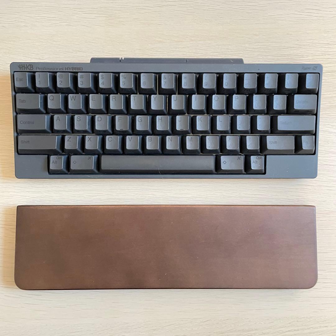 じ*！様 HHKB HYBRID Type-S 英語配列 墨 + パームレスト・ HHKB Professional HYBRID Type-S 英語配列／墨（無刻印キートップ