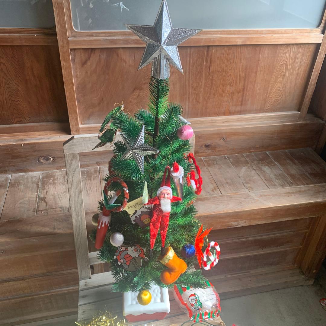 昭和レトロ クリスマスツリーセット - メルカリ