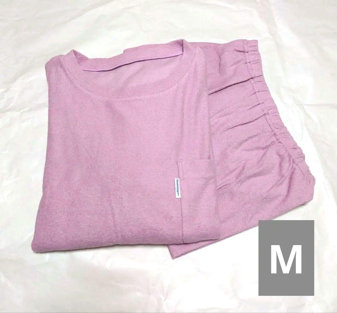 新品タグ付き ワコール 睡眠科学 ルームウェア パジャマ パイル地 ピンク M WACOAL（ワコール） 睡眠科学 長袖パジャマ YGW007 ふわごころ メンズ