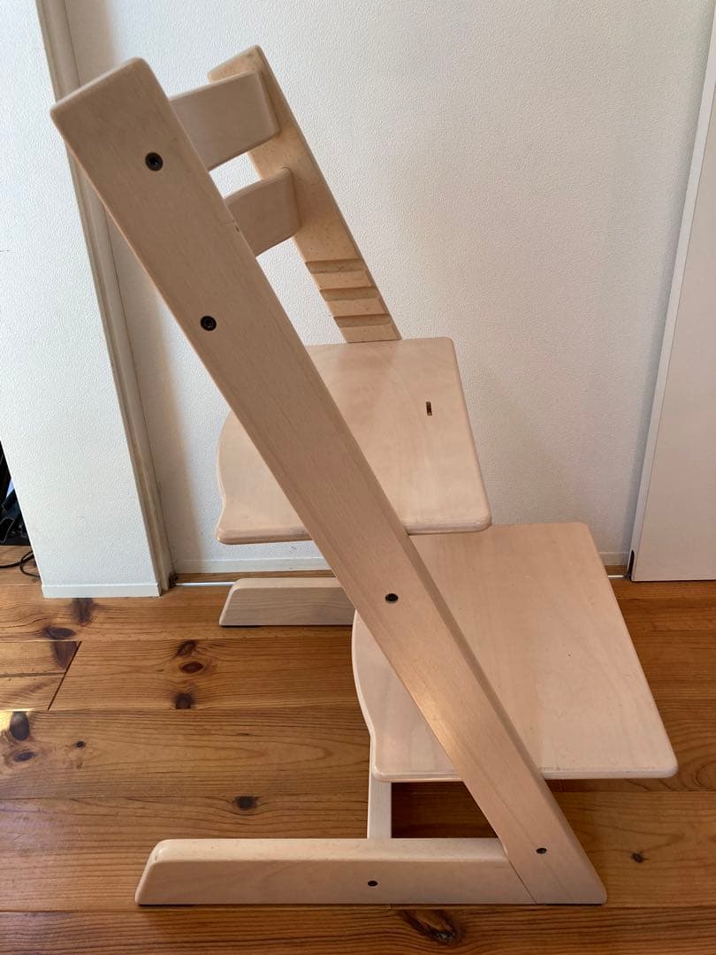 ストッケ　トリップトラップ　【カラーホワイトウォッシュ】 ストッケ(STOKKE)｜トリップトラップ｜チェア＆ベビーセット｜ホワイト