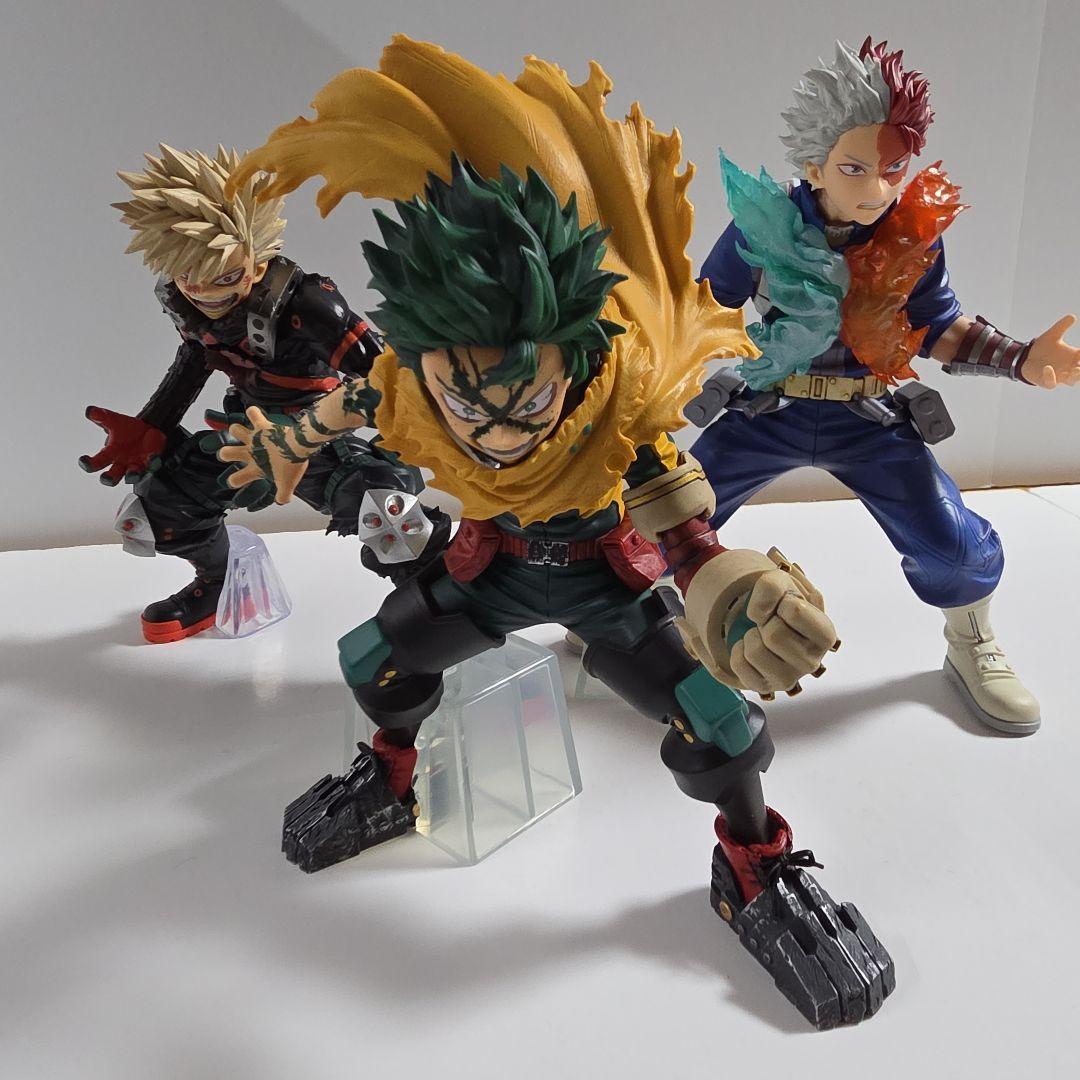 一番くじ 僕のヒーローアカデミアA賞 緑谷出久 B賞爆豪勝己 C賞轟焦凍 セット