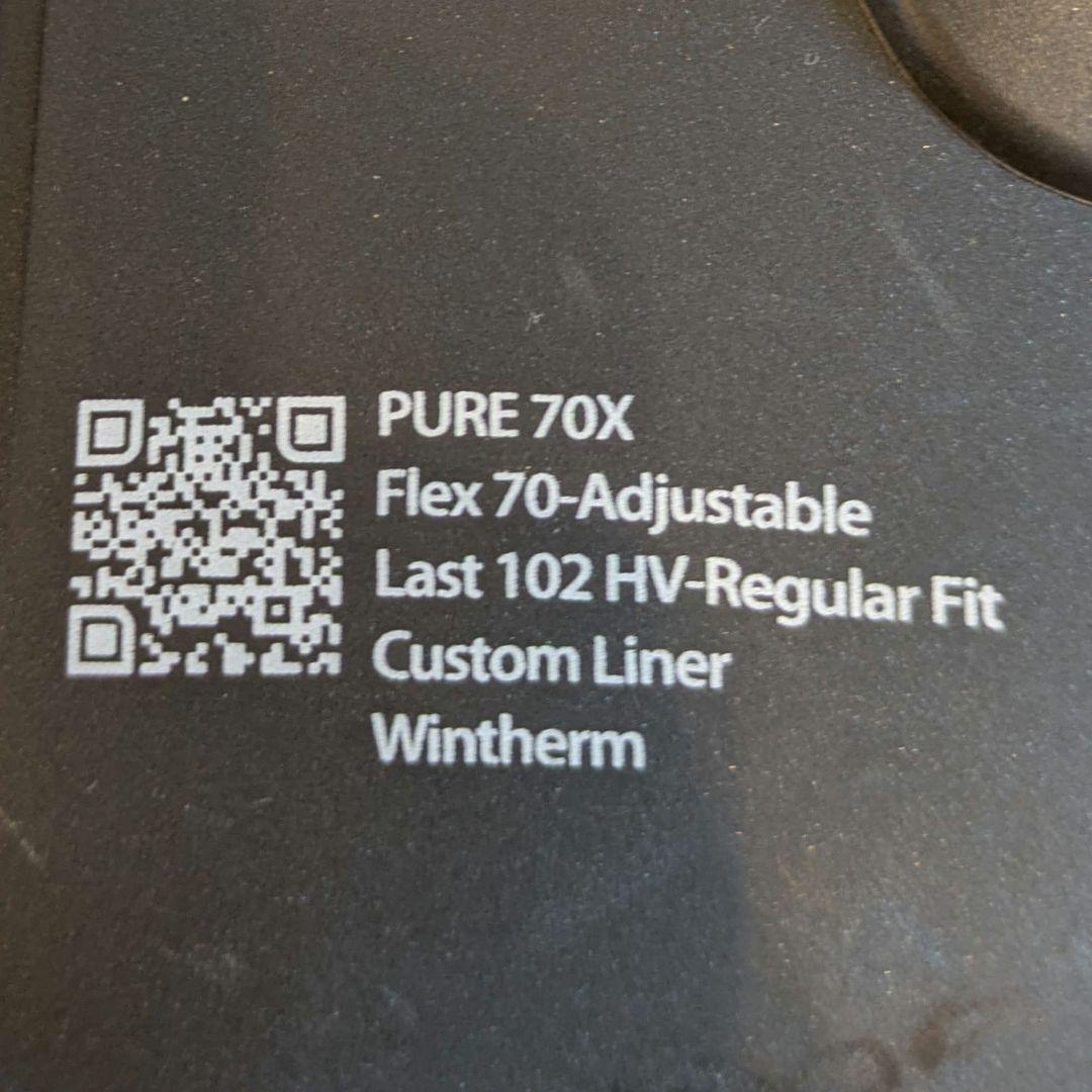 【ROSSIGNOL】 PURE70 スキー用ブーツ 23.5cm