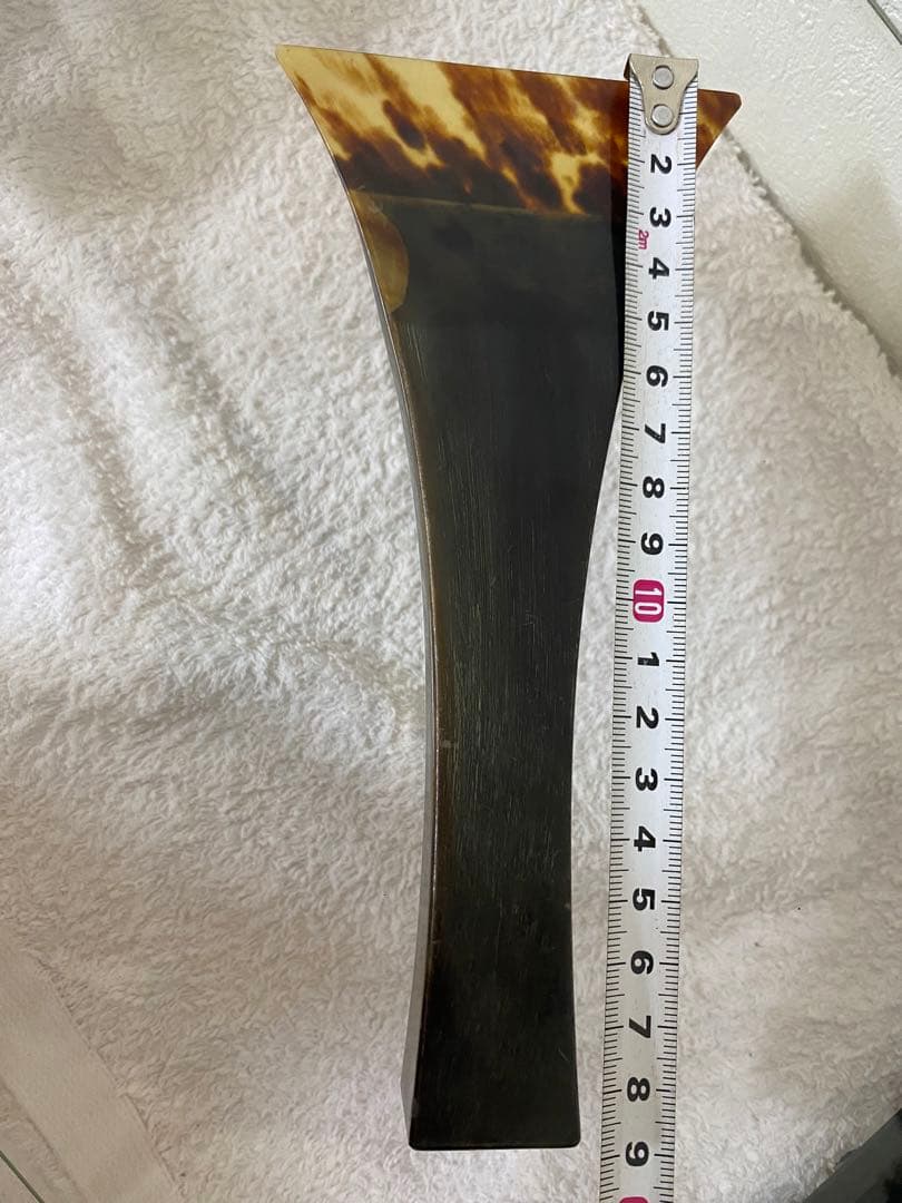 希少★鼈甲★べっ甲黒水牛一本物★三味線 ★撥★バチ★ばち★津軽三味線★