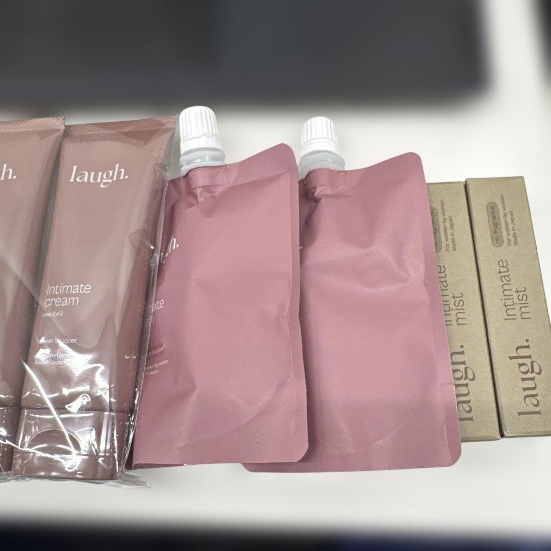 laugh.インティメイトウォッシュ、クリーム、ミスト6セット