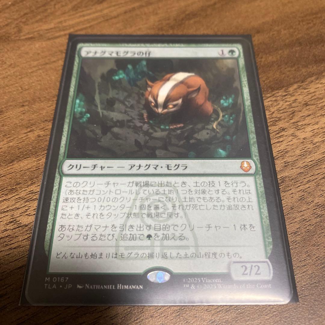 アナグマモグラの仔 日本語版 AVATER MTG カード詳細：アナグマモグラの仔