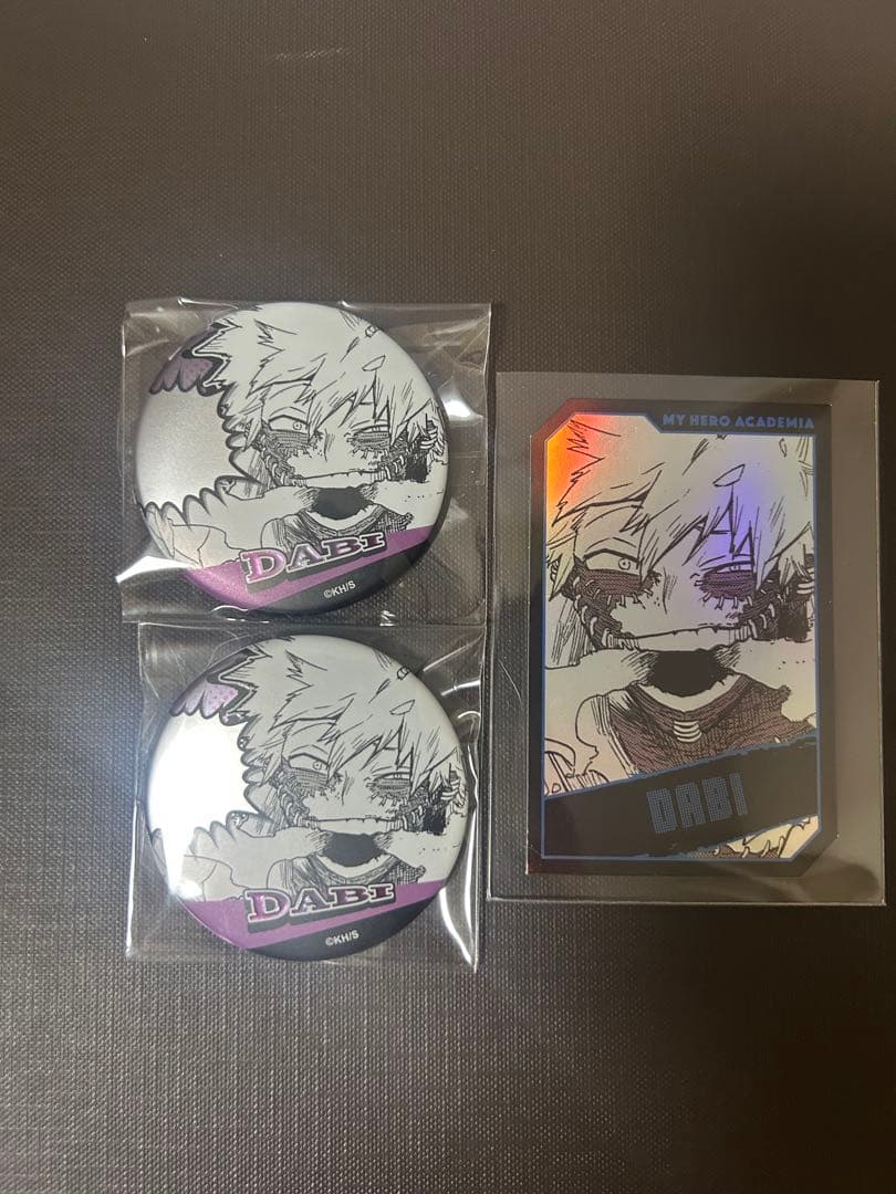 ヒロアカ デコレクション缶バッジ ホロカード 荼毘 - メルカリ