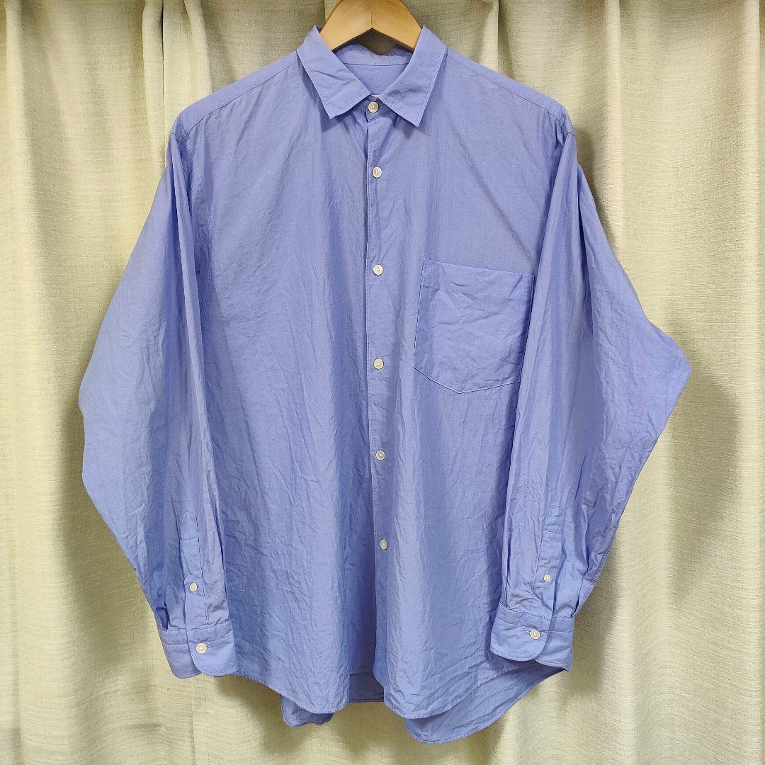 コモリ コモリシャツ サックスブルー 2 M V01-02001