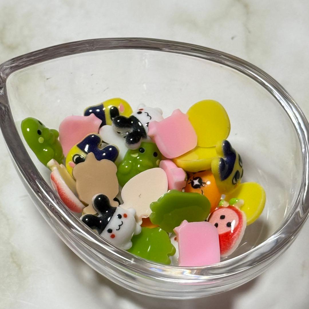 たまごっち くちぱっち おやじっち MIX ネイルパーツ 【スプーン2杯分