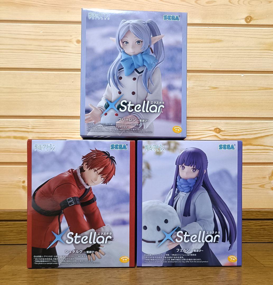 葬送のフリーレン X Stellar 雪遊び フィギュアセット - メルカリ