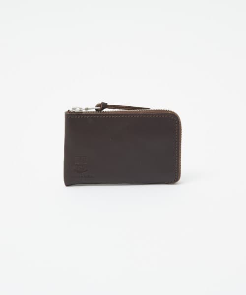 新品 茶 ホワイトハウスコックス ジップケース S1954  ケース 財布