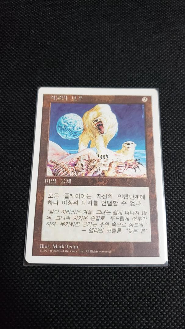 MTG 冬の宝珠 ハングル 韓国語 冬の宝珠/Winter Orb》[EMA] 茶R | 日本最大級 MTG通販サイト「晴れる屋」