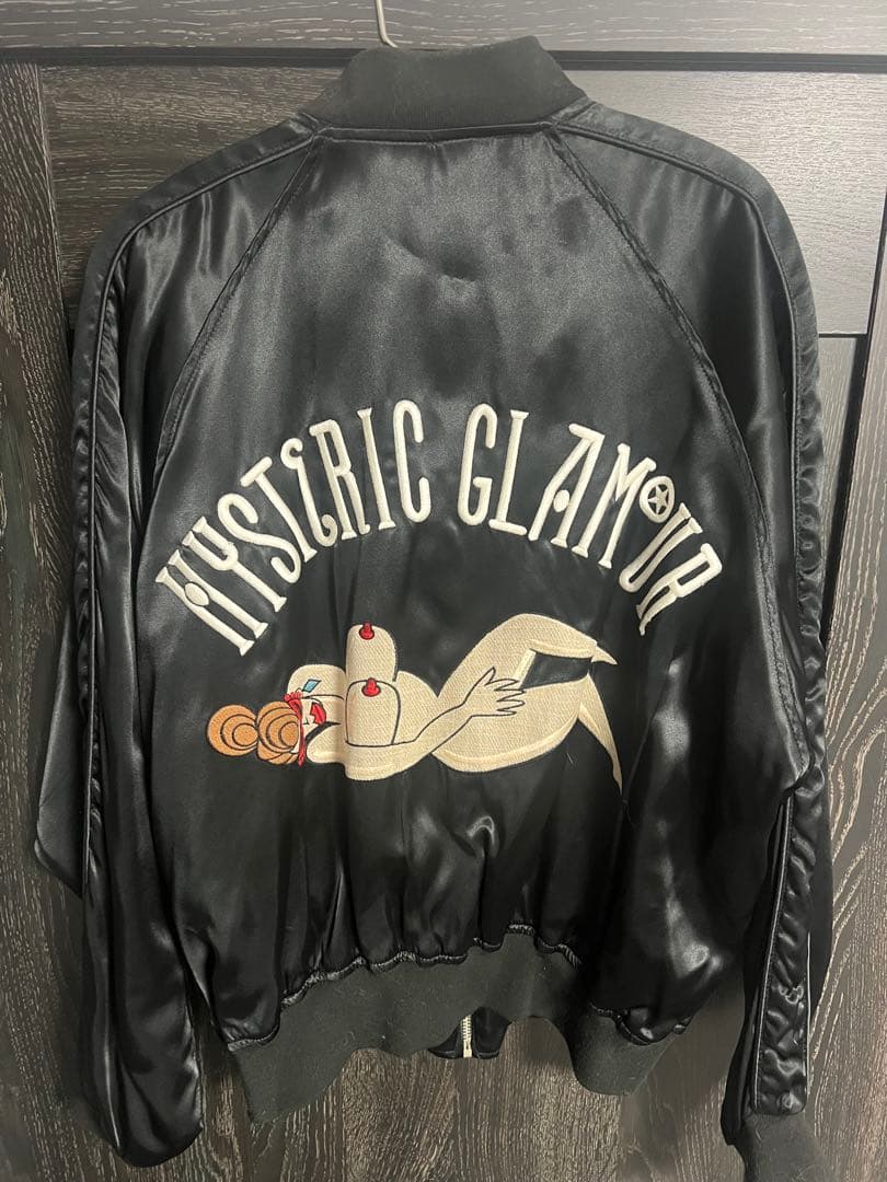 ヒステリックグラマー　miss hysteric刺繍入りスカジャン