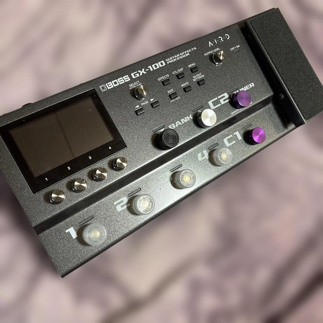 BOSS GX-100 マルチエフェクター アダプターキャリングケース付属