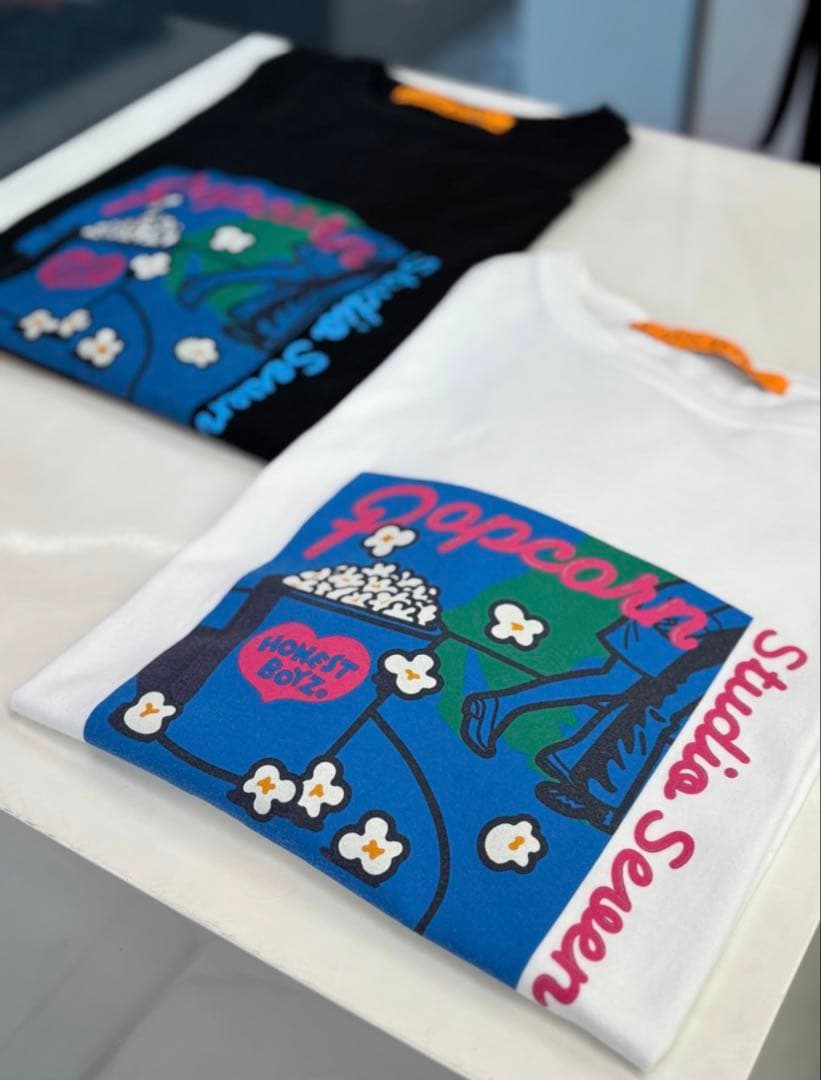 【新品】STUDIO SEVEN HBZ x SVN PopcornTシャツM