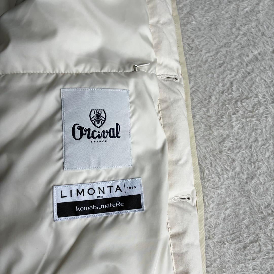 美品 オーシバル Bshop 撥水 キルトダウンカラーレスジャケット 2 生成