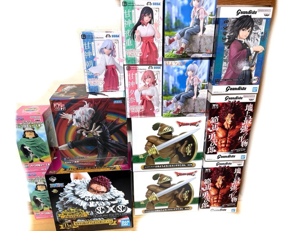 一番くじ、プライズフィギュア 14点セット