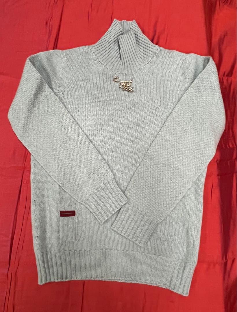 柿*種様 AGNONA アニオナ カシミヤ100% ハイネックセーター（新品未使