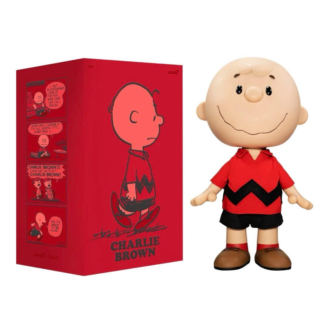 スヌーピー チャーリーブラウン 大型 フィギュア 限定 super7未開封 PEANUTS フィギュア Super7 PEANUTS FUN! FUN! スーパー7 ピーナッツ