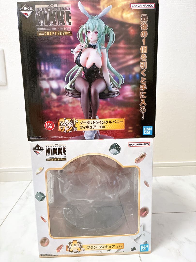 一番くじ 勝利の女神ニケ A賞　ブラン　ラストワン　ソーダ　フィギュア　セット