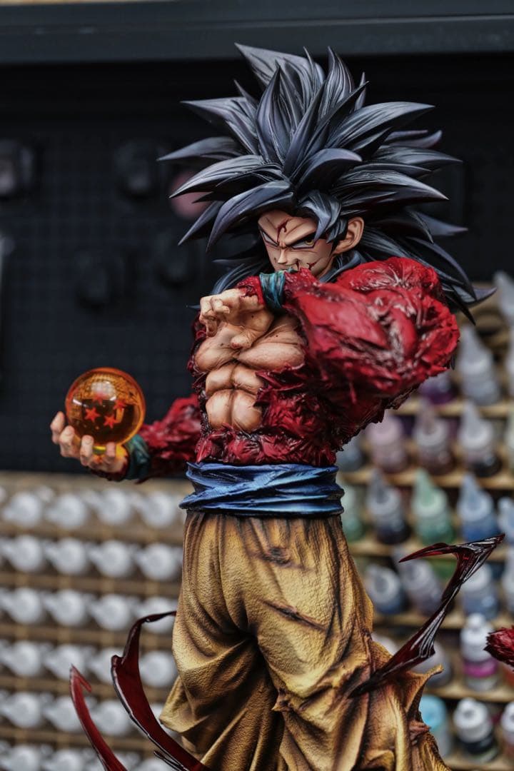 孫悟空 スーパーサイヤ人4 フィギュア ドラゴンボール ガレージキット