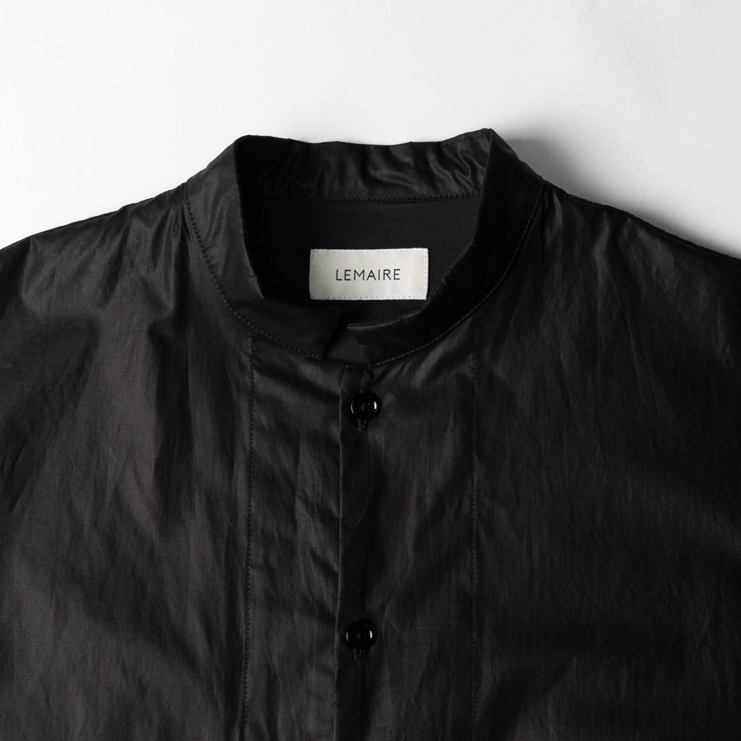 LEMAIRE Cotton Chintz Stand Collar Shirt - メルカリ