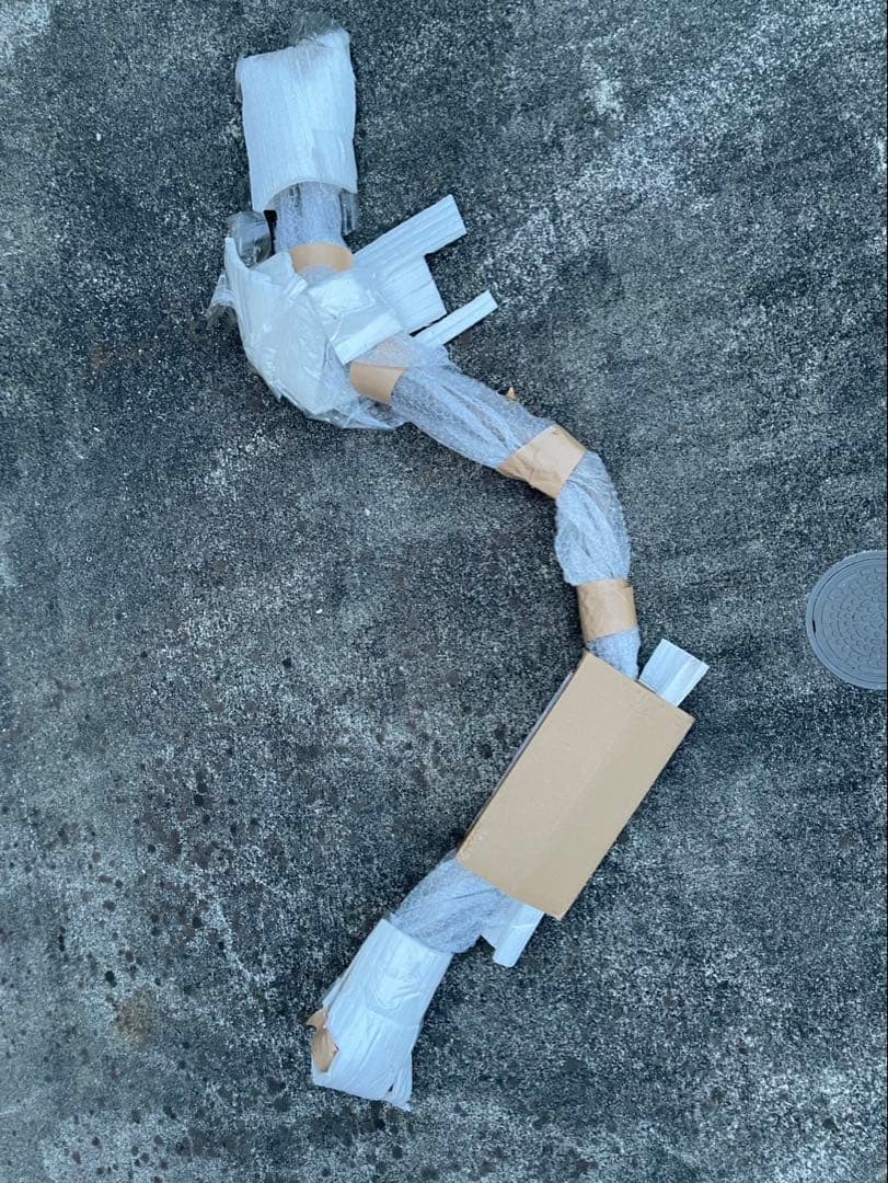 50プリウス リアストレートマフラー