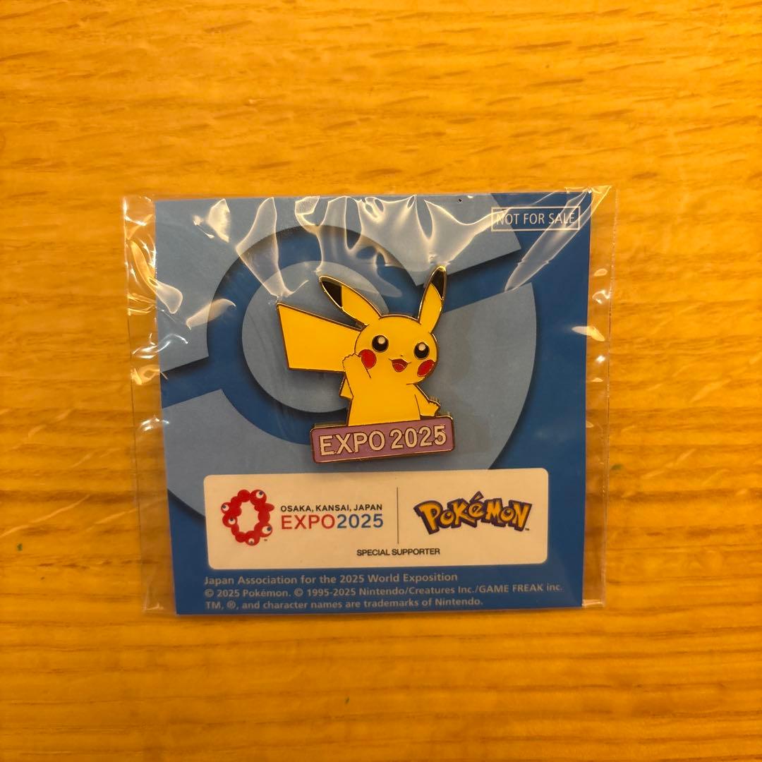 ピカチュウ EXPO 2025 ピンバッジ 非売品 ピカチュウピンバッジ 大阪関西万博 EXPO 2025 ポケモン - メルカリ