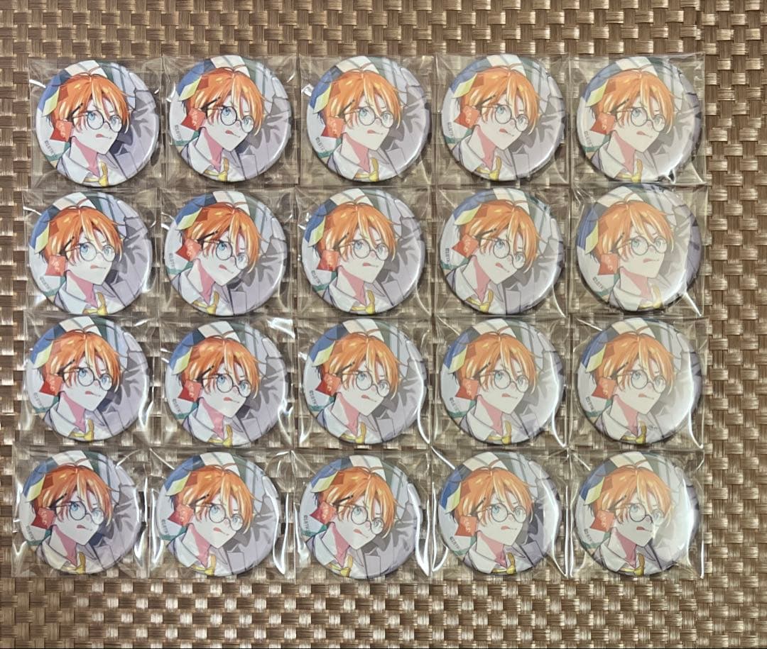 エイトリ 五十竹 あく太 全体会議 缶バッジ