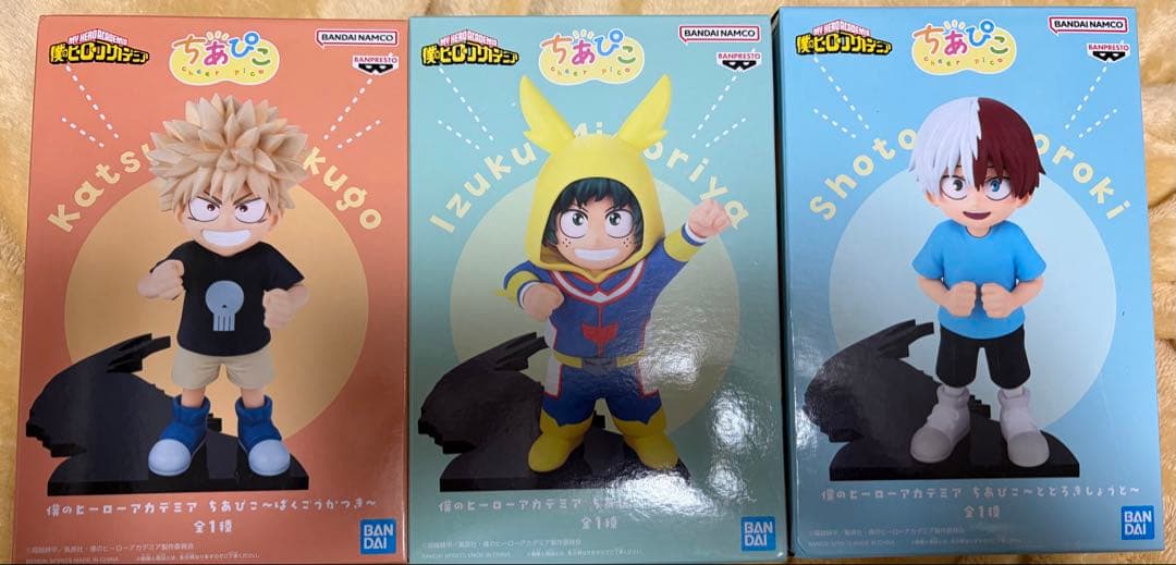 僕のヒーローアカデミア ちあぴこ 3種セット - メルカリ