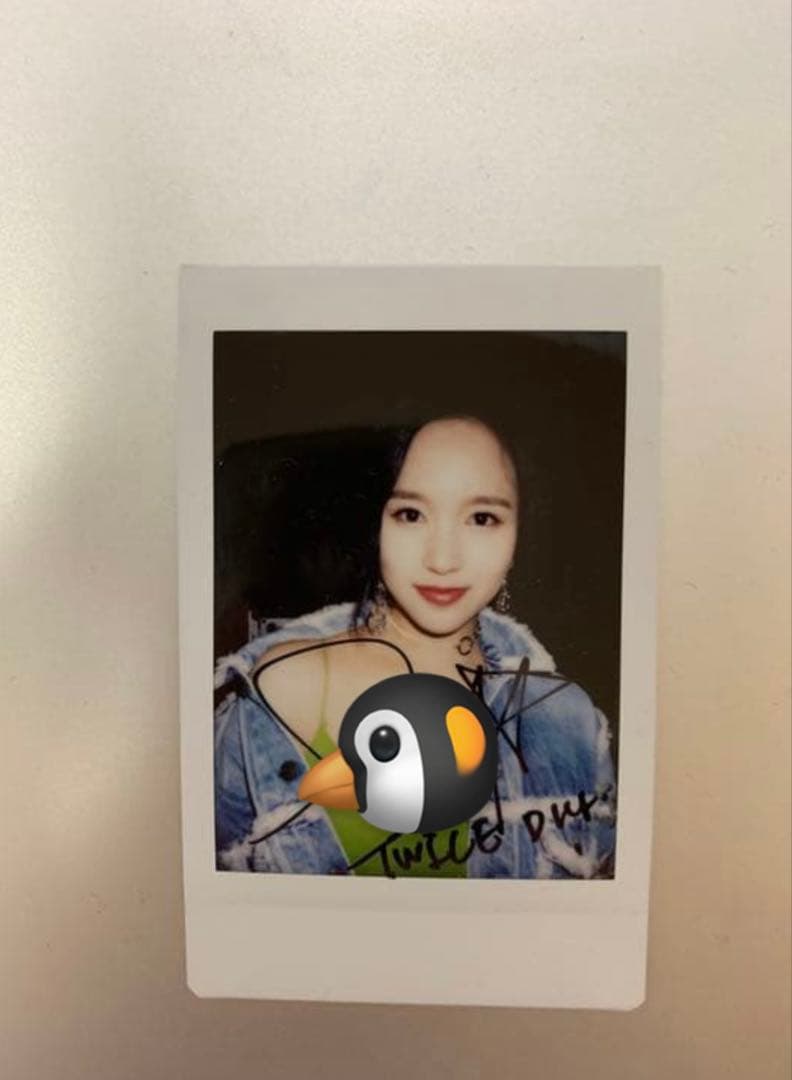 TWICE ミナ サインチェキ 韓国ポップアップストア当選 MISAMO TWICE ミナ 直筆サイン入りチェキ『Masterpiece』 - メルカリ