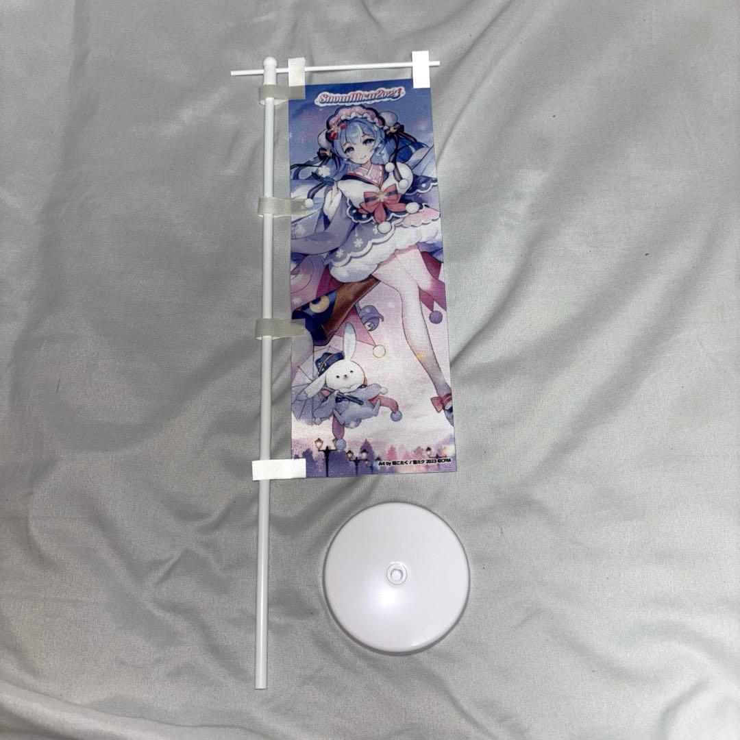 初音ミク 雪ミク 2023 ミニのぼり - メルカリ