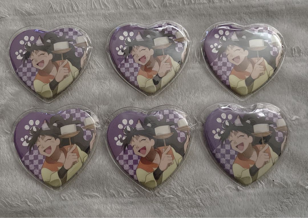 忍たま乱太郎 最強の軍師 久々知兵助 ナンジャタウン ハート缶バッジ