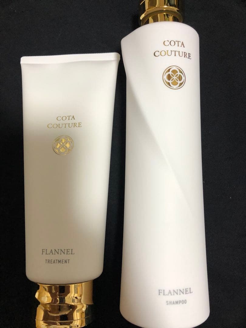 コタクチュールフランネルシャンプー300ml、トリートメント200gセット