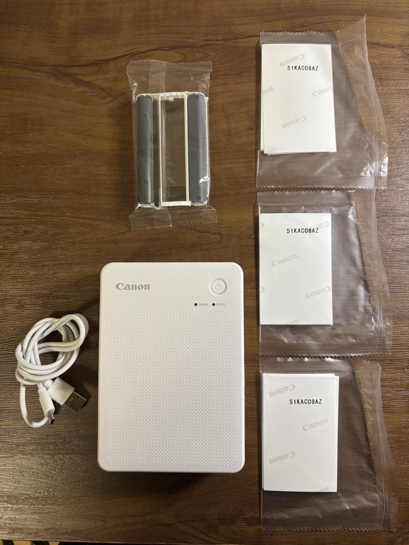 Canon SELPHY QX20 本体と付属品