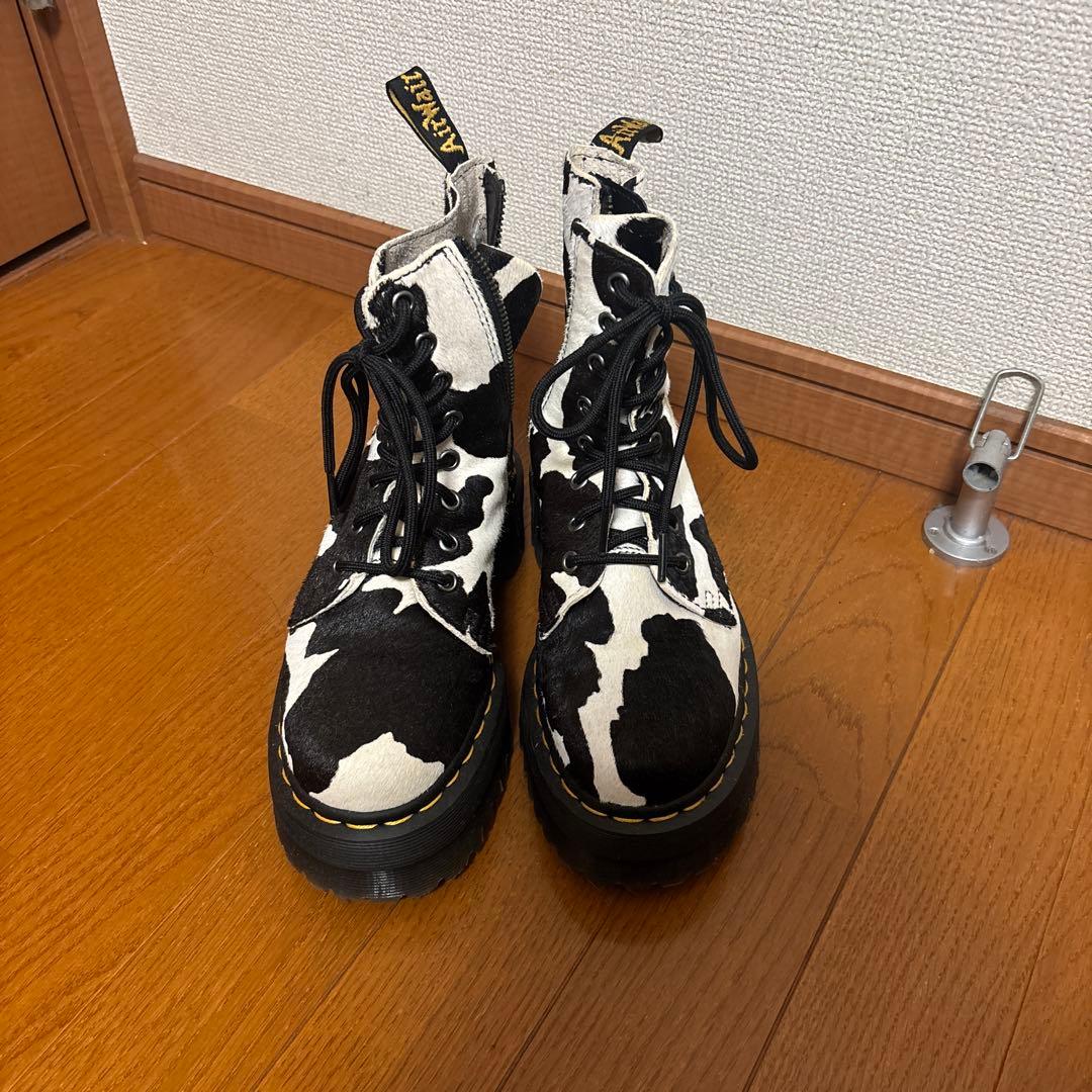 Dr.Martens 牛柄 ハラコ 8ホール サイズ4