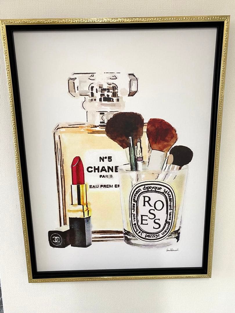 ⭐︎最終値引き⭐︎CHANELアートパネル額付き 大きいサイズ