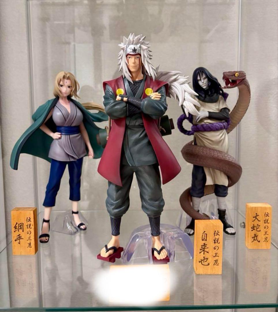 一番くじ NARUTO-ナルト- 伝説の三忍 専用立て札 セット - メルカリ