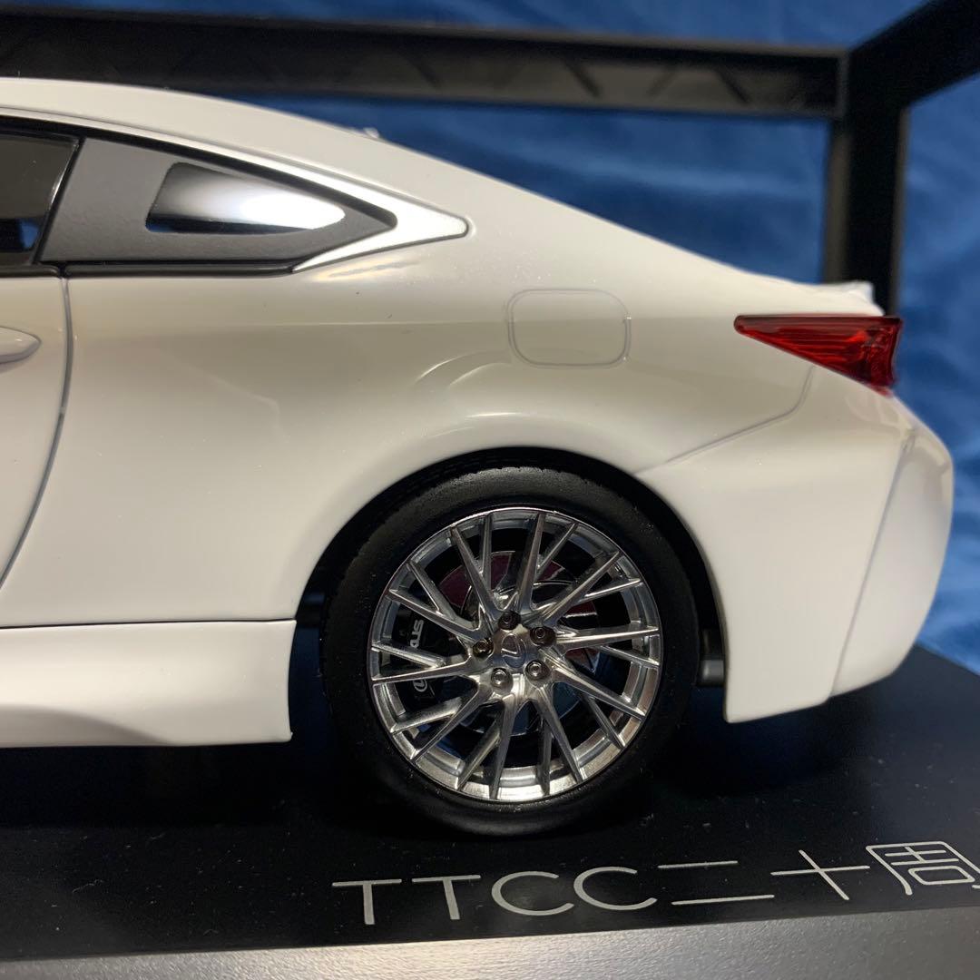 非売品・希少品】レクサス RC-F ミニカー 1/18スケール - メルカリ