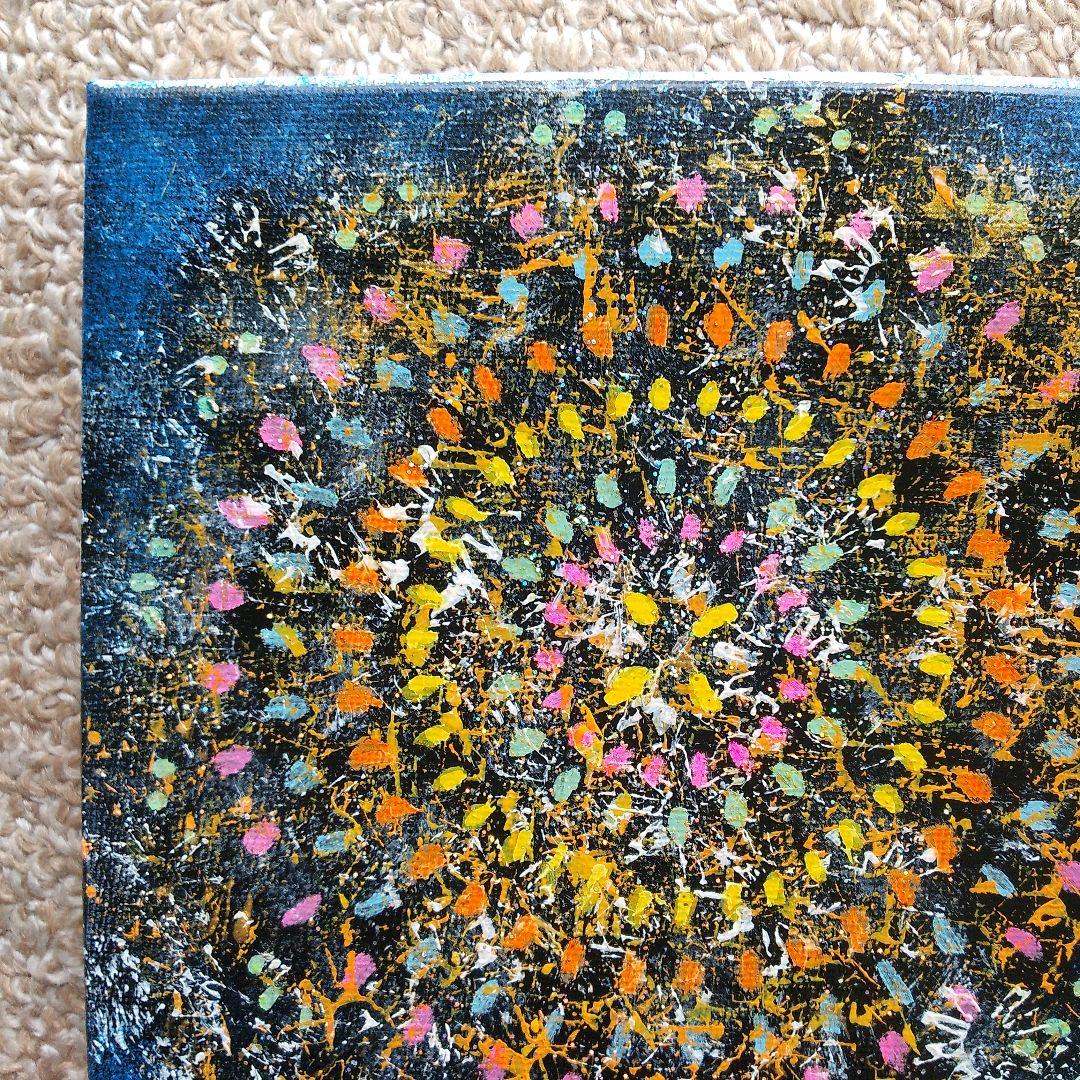 油絵 「夜空の輝き」F3号 （匿名配送） - メルカリ